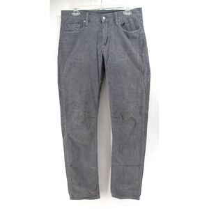Marine Layer Men's Charcoal Cambridge Corduroy Pants 32x32